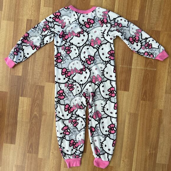 HELLO KITTY ONE PIECE PAJAMAS 4/5 - Picture 3 of 3